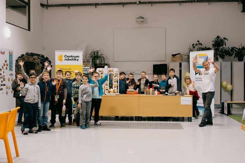 Děti slaví 10 let v&nbsp;Centru robotiky_zdroj SITMP