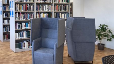 Univerzitní knihovna v centru nabízí příjemnější prostředí pro studium
