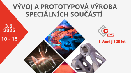Workshop: Vývoj a prototypová výroba speciálních součástí