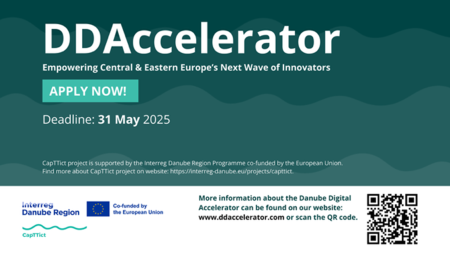 Danube Digital Accelerator - poslední kolo přihlášek