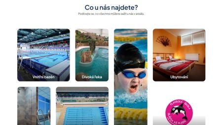 Studenti udělali nový web pro Bazén Slovany