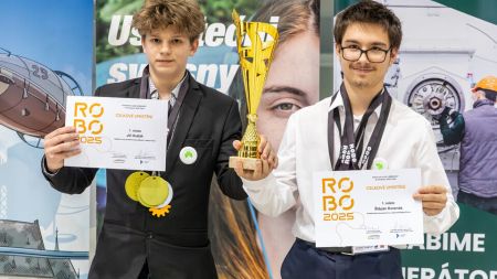 Robotická soutěž ukázala mladé talenty