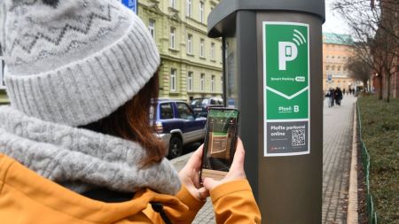 Inovace v parkování - nově platba přes QR kód