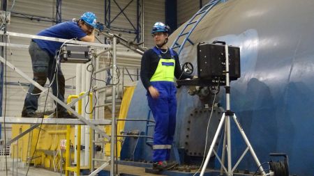 Doosan Škoda měří pomocí unikátní metody chování páry v turbíně