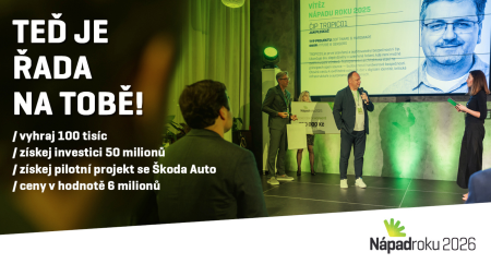 Soutěž Nápad roku – šance, jak urychlit startup