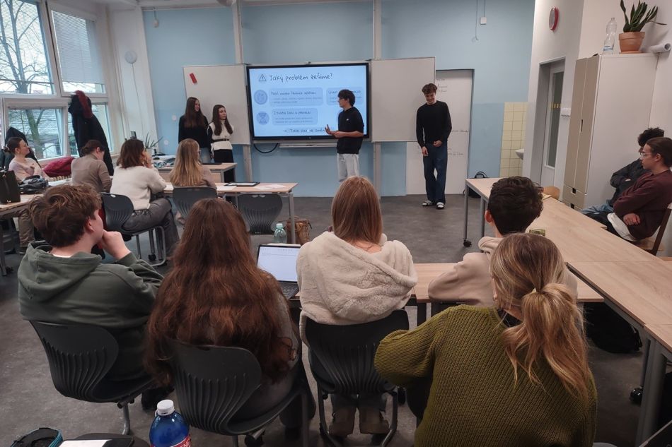 Foto: SITMP Startupuj 2026_prezentace ve školách_zdroj SITMP